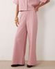 Miss Selfridge Miss Selfridge soft touch pants in mauve pink - 3