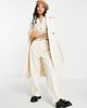Miss Selfridge Miss Selfridge straight leg pants in ecru-Neutral - 4