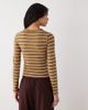 Miss Selfridge Miss Selfridge striped long sleeve top-Multi - 3