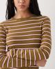 Miss Selfridge Miss Selfridge striped long sleeve top-Multi - 4