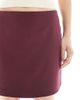 Miss Selfridge Miss Selfridge tailored mini skirt in fig-Purple - 4