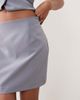 Miss Selfridge Miss Selfridge tailored mini skirt in pale blue - part of a set - 3