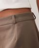 Miss Selfridge Miss Selfridge tailored skort in brown - 4