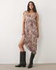 Miss Selfridge Miss Selfridge tie shoulder maxi dress in floral print-Multi - 1