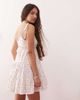 Miss Selfridge Miss Selfridge tiered smock mini dress in print-Multi - 4