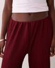 Miss Selfridge Miss Selfridge wide leg balloon pants in wine-Red - 4