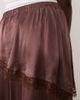 Miss Selfridge Miss Selfridge wrap detail satin balloon pants-Brown - 4