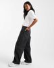Miss Selfridge Petite Miss Selfridge Petite baggy jeans in black wash - 2