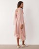 Miss Selfridge Petite Miss Selfridge Petite chiffon boho hanky hem midi dress in pink - 4