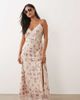 Miss Selfridge Petite Miss Selfridge Petite chiffon maxi dress in floral print-Multi - 1