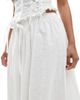 Miss Selfridge Petite Miss Selfridge Petite eyelet maxi skirt in white - 4