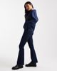 Miss Selfridge Petite Miss Selfridge Petite flare jeans in indigo wash-Blue - 2