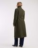 Miss Selfridge Petite Miss Selfridge petite formal funnel coat in khaki-Green - 3