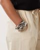 Miss Selfridge Petite Miss Selfridge Petite linen blend wide leg pants in ivory-White - 3