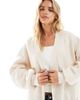 Miss Selfridge Petite Miss Selfridge Petite maxi cardigan in oatmeal-Neutral - 2