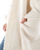 Miss Selfridge Petite Miss Selfridge Petite maxi cardigan in oatmeal-Neutral - 3