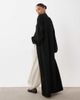Miss Selfridge Petite Miss Selfridge Petite maxi cardigan with lace cuff detail in black - 4