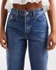 Miss Selfridge Petite Miss Selfridge Petite mom jeans in blue wash - 4