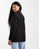 Miss Selfridge Petite Miss Selfridge Petite oversized blazer in black - 2