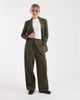 Miss Selfridge Petite Miss Selfridge Petite oversized blazer in olive-Blue - 2