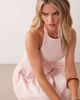 Miss Selfridge Petite Miss Selfridge Petite shirred halter maxi dress in pink stripe - 3
