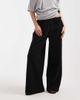 Miss Selfridge Petite Miss Selfridge Petite soft touch ribbed pants in black - 3
