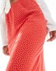 Miss Selfridge Petite Miss Selfridge Petite spun maxi skirt in red polka dot print - 3