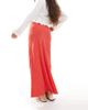 Miss Selfridge Petite Miss Selfridge Petite spun maxi skirt in red polka dot print - 4