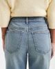 Miss Selfridge Petite Miss Selfridge Petite straight leg jeans in dirty wash-Blue - 4