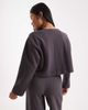 Miss Selfridge Petite Miss Selfridge Petite super soft cardigan set in charcoal-Gray - 3