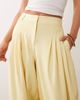 Miss Selfridge Petite Miss Selfridge Petite tailored balloon pants in buttermilk-Yellow - 4