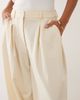 Miss Selfridge Petite Miss Selfridge Petite tailored balloon pants in off white - 2
