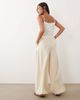 Miss Selfridge Petite Miss Selfridge Petite tailored balloon pants in off white - 3