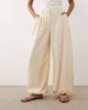 Miss Selfridge Petite Miss Selfridge Petite tailored balloon pants in off white - 4