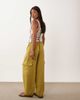 Miss Selfridge Petite Miss Selfridge Petite tailored fluid cargo pants in olive-Green - 2