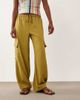 Miss Selfridge Petite Miss Selfridge Petite tailored fluid cargo pants in olive-Green - 3