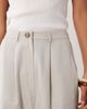 Miss Selfridge Petite Miss Selfridge Petite tailored wide leg pants in light gray - 4