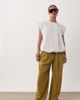 Miss Selfridge Petite Miss Selfridge Petite tailored wide leg pants in olive-Green - 1