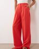 Miss Selfridge Petite Miss Selfridge Petite tailored wide leg pants in tomato red - 1