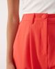 Miss Selfridge Petite Miss Selfridge Petite tailored wide leg pants in tomato red - 3