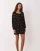 Miss Selfridge Petite Miss Selfridge scoop neck mini day dress in floral-Multi - 1