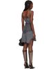 Miss Sixty Miss Sixty Black KNWLS Edition Denim Cami Minidress - 3