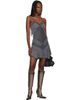 Miss Sixty Miss Sixty Black KNWLS Edition Denim Cami Minidress - 4