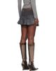 Miss Sixty Miss Sixty Black KNWLS Edition Ruffled Denim Miniskirt - 3