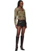 Miss Sixty Miss Sixty Green KNWLS Edition Tie-Dye Denim Jacket - 4