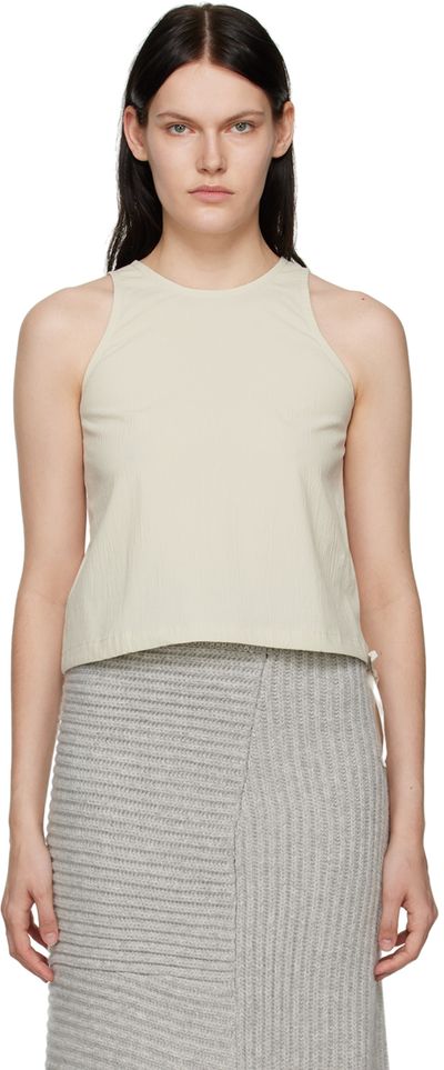 Missing You Already Missing You Already Gray Drawstring Tank Top