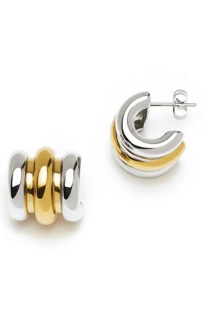 Missoma Missoma Chubby Triple Hoop Earrings