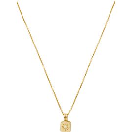Missoma Missoma Engravable Cubic Zirconia Star Pendant Necklace