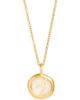 Missoma Missoma Harris Reed Taking Flight Mini Crystal Quartz Pendant Necklace - 1