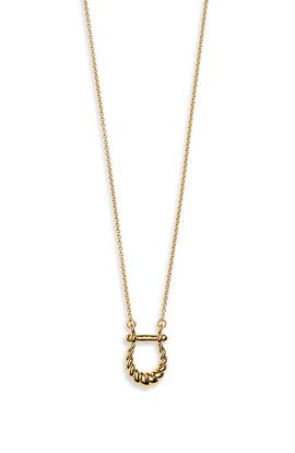 Missoma Missoma Lunar New Year Horseshoe Pendant Necklace